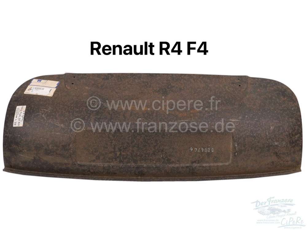 Citroen-2CV - R4F4, Ladder flap. Suitable for Renault R4 F4. Original supplier. No replica (NOS). The sh