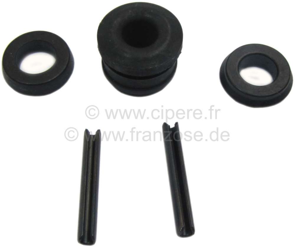 Renault - R16/R5, master brake cylinder sealing set (dual circuit brake system). For piston diameter