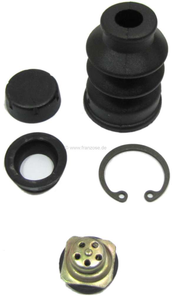 Renault - R4, master brake cylinder sealing set. For piston diameters: 22,2mm. Suitable for Renault 
