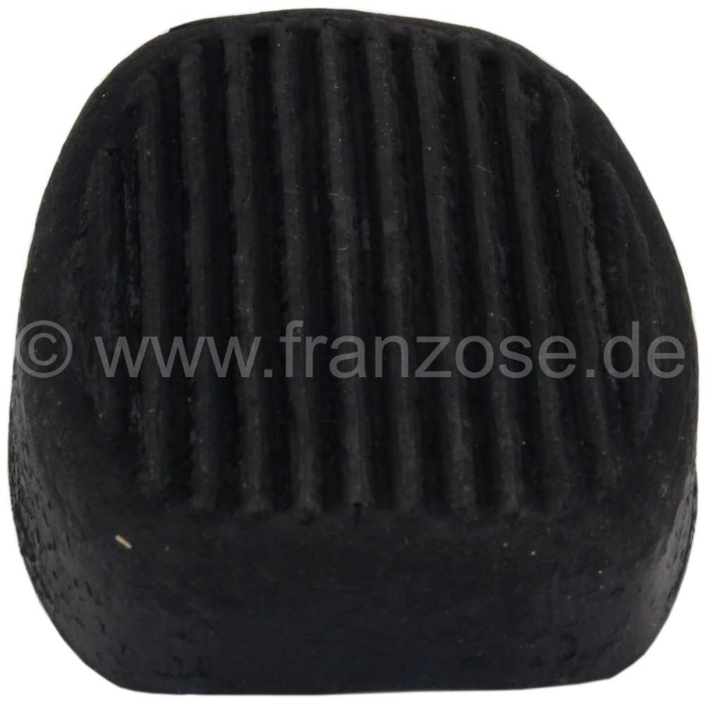 Renault - Pedal rubber for clutch + brake pedal. Suitable for Renault Estafette. Per piece.