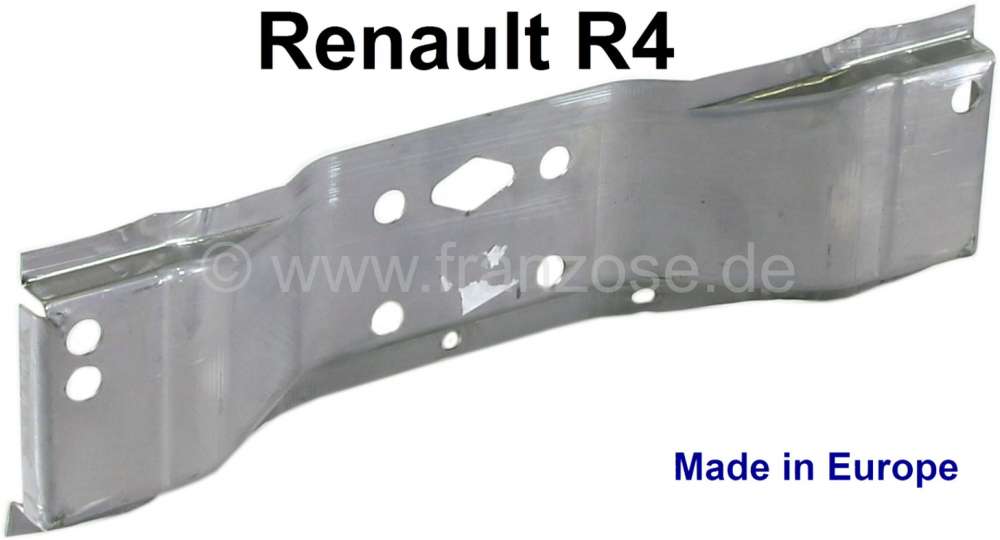 Renault - R4, Bumper holder in front at the chassis. Suitable for Renault R4. The sheet metal is ele