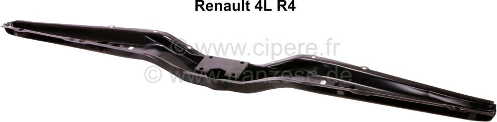 Renault - R4, Crossbar in front (Napoleon hat), old version with grommet for a starting crank! Suita