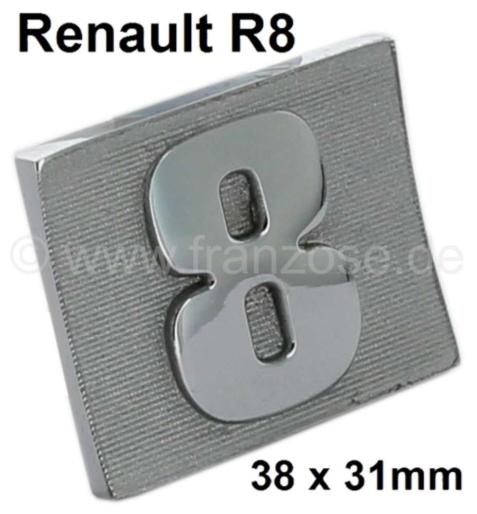 Renault - R8, emblem 