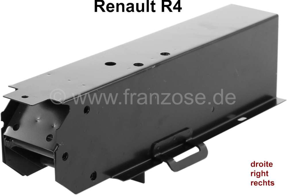 Renault - R4, radius arm holder (cross-beam) at the rear right. Very good quality. With section, of 