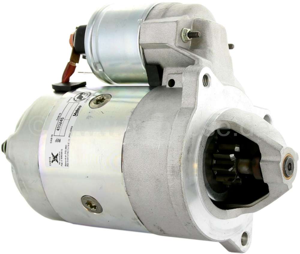 Citroen-2CV - Starter motor (in the exchange), suitable for Renault R4 (1108cc, 112, R1128, S128, R2391)