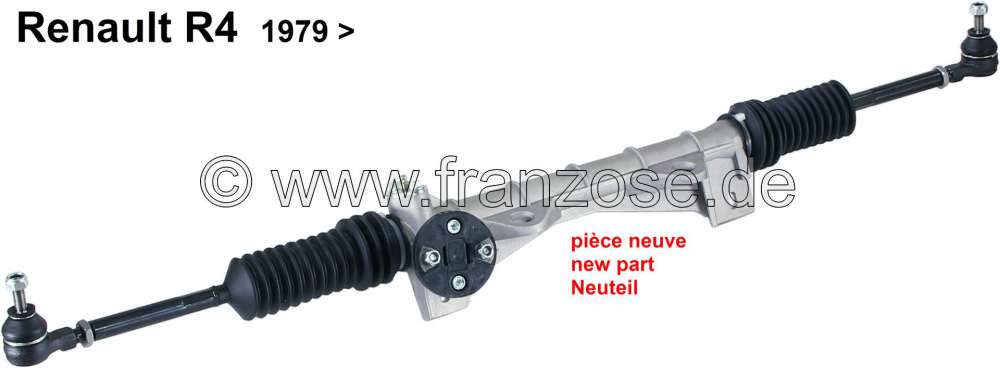 Renault - R4, steering gear (new section). Suitable for Renault R4, starting from year of constructi