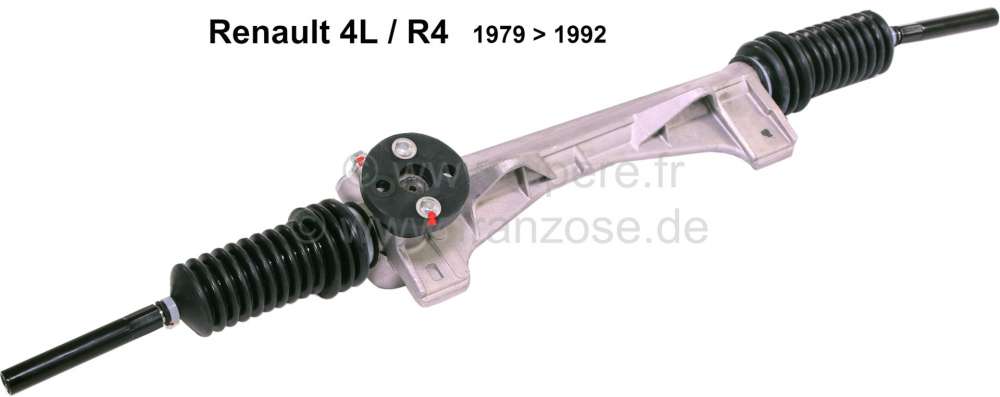 Alle - Steering gear Renault R4, starting from year of construction 1979. In the exchange. Withou
