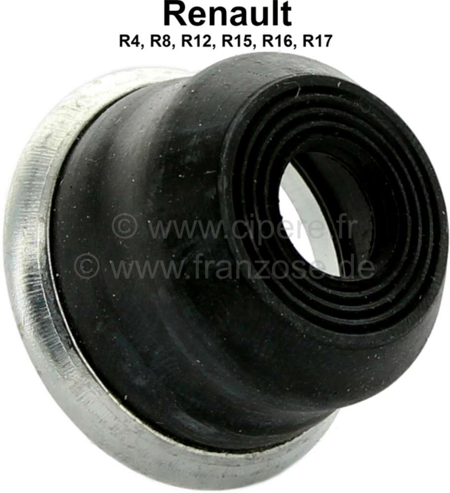 Alle - Dust cap for the steering gear. Suitable for Renault R4, R8, R12, R15, R16, R17.  Inside d