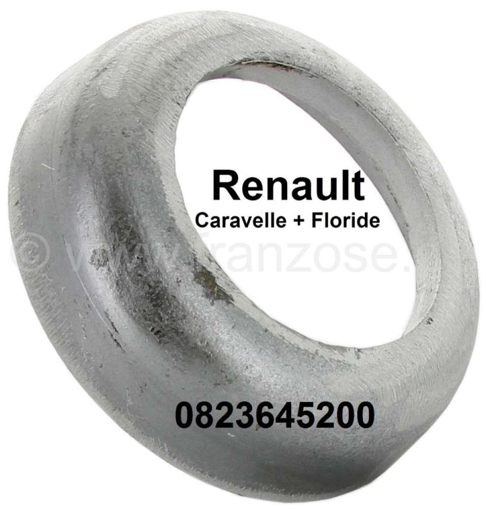 Renault - Floride/Caravelle, plate (from aluminum) for the rear axle spring. Per piece. Suitable for