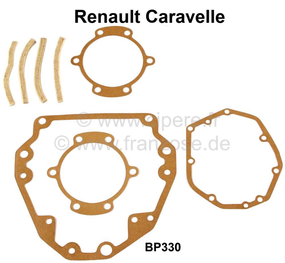 Renault - Caravelle, gearbox sealing set, for gearbox BP330. Suitable for Renault Caravelle.