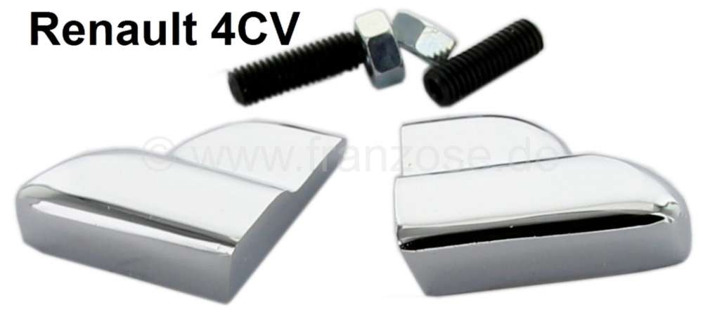 Citroen-2CV - 4CV, trim for luggage compartment handle. Suitable for Renault 4CV.