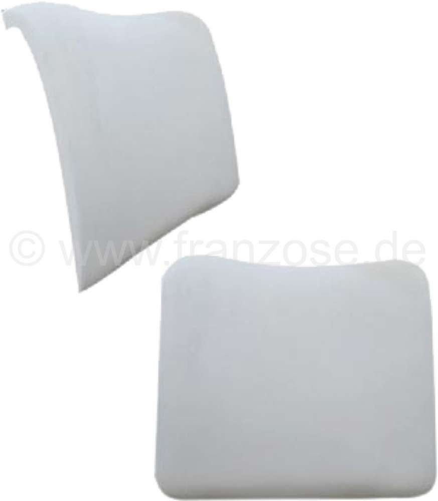 Renault - 4CV, foam material for the backrest of the front seats. Suitable for Renault 4CV.