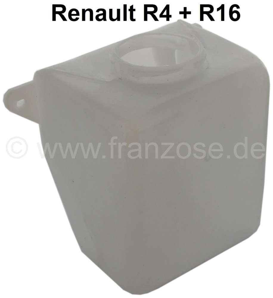 Renault - Washer reservoir, suitable for Renault R4, R16. Original Renault, no reproduction. The res