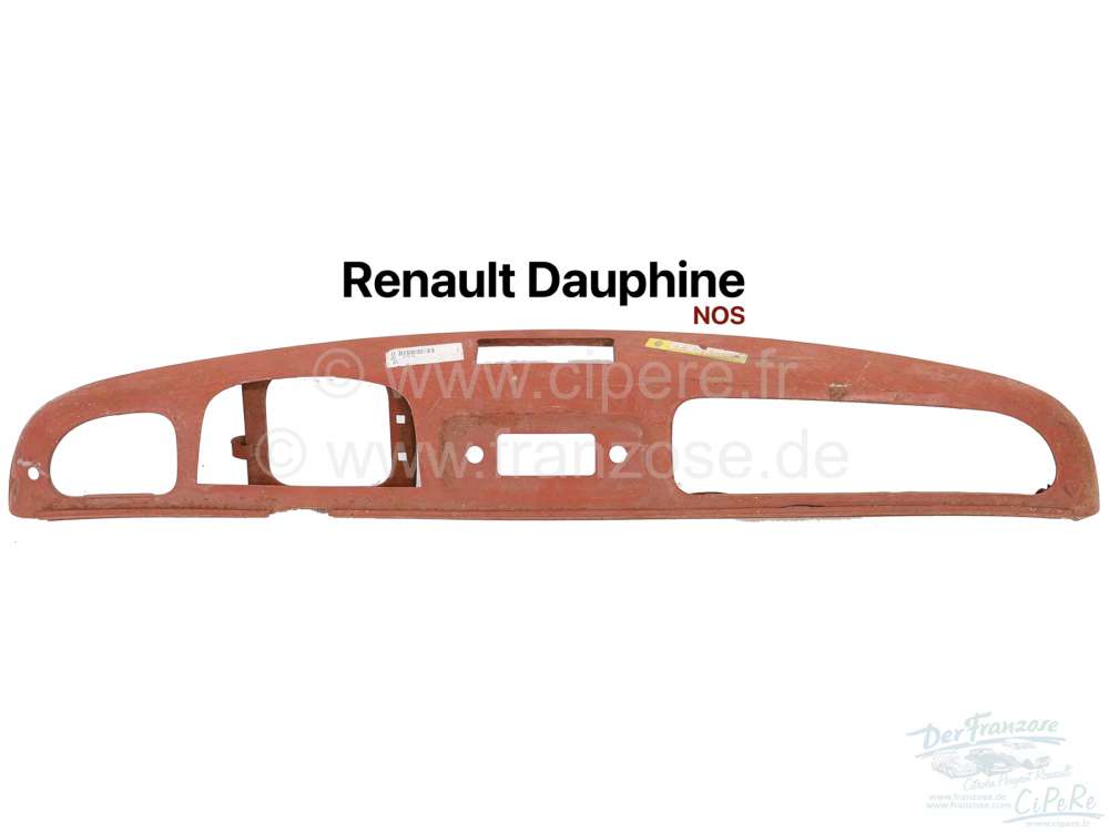 Renault - Dauphine, Dashboard (sheet metal). Suitable for Renault Dauphine. Original supplier. No re
