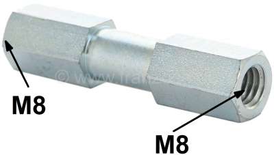 Brake Lines Hydraulic Line Connectors For Lines With 3 5 3 75 Mm Diameter Thread On Both Sides M8x1 25 Optimal I