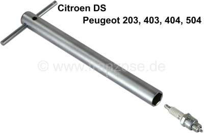 Spark Plug Wrench Tube Wrench For 20 8 Mm Spark Plugs 300mm Long Particularly For Citroen Ds Peugeot 203 403 404