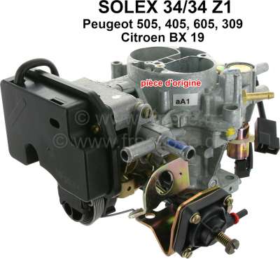 Carburateur solex 34 34 z1