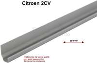 Peugeot - 2CV, A-post, repair sheet metal rainwater gutter strip (very good reproduction). This stri