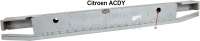 citroen 2cv acdy rear end panel cross beam completely P15445 - Image 1