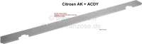 Sonstige-Citroen - AK400/ACDY, edge of baggage compartment floor rear (the final 10cm). Suitable for Citroen 