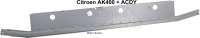 Citroen-2CV - AK400/ACDY, rear end panel for Citroen AK400 + ACDY. It is only the rear sheet metal of th