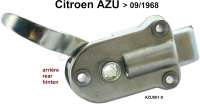 citroen 2cv azu door lock rear inside tail gates P16201 - Image 1