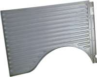 Citroen-2CV - AZU, fender at the rear left, for Citroen AZU. Small corrugated sheet. The fender is elect