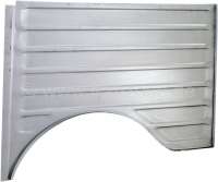 Citroen-2CV - AZU, fender at the rear right. Wide corrugated sheet. Suitable for Citroen AZU. Made in Eu