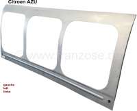 Citroen-2CV - AZU, side panel on the right (casing body), for 3 window. Suitable for Citoen AZU. Reprodu