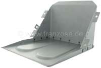 Renault - Battery box at the front wall, out of sheet metal. Suitable for Citroen 2CV.  For battery: