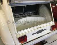 Citroen-2CV - Baggage compartment trim for Citroen 2CV. Made in France.