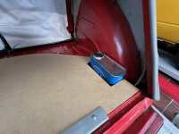 Renault - Luggage compartment sump cover plate. Suitable for Citroen 2CV6. Very practically.