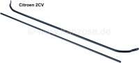 Renault - Rear window shelf mounting rods. Suitable for Citroen 2CV. Consist of: 1x curved rod at th