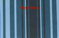 Citroen-2CV - Rear window shelf from Velour material (Bleu Raye 1676), in colors light blue - dark-blue.