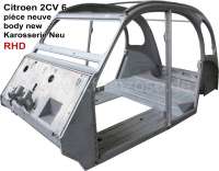 Citroen-2CV - Body new! Suitable for Citroen 2CV6 RHD (right hand drive). Only collection, no dispatch p
