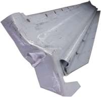 Renault - 2CV, bonnet hinge strip with repair sheet metal up to the Ventilation shutter. Suitable fo