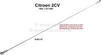 citroen 2cv brake line prefabricated hydraulic lines P13122 - Image 1