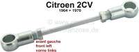 Citroen-2CV - Brake line, suitable for Citroen 2CV, of year of construction 1964 to 1970. Connection to 