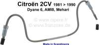 citroen 2cv brake line prefabricated hydraulic lines high grade P13038 - Image 1