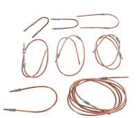 Sonstige-Citroen - Brake line set M9 (complete set). Brake system DOT. Suitable for Citroën 2CV, built betwe