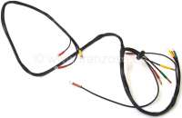 Citroen-2CV - Cable harness in front in head light brackets, for Citroen 2CV to 06/65. With ground wire!