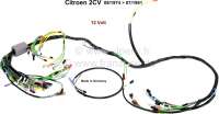 citroen 2cv cable tree main harness year P14647 - Image 1