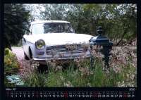 Alle - Calendar 2026 made by Der Franzose. 12 beautiful French classic cars, a must have for love