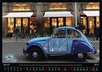 Alle - Calendar 2026 made by Der Franzose. 12 beautiful French classic cars, a must have for love