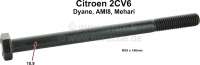 Citroen-2CV - Brake caliper fixing bolt. Suitable for Citroen 2CV6. Dimension: M10 x 140mm. Tensile stre