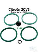 citroen 2cv caliper brake sealing set lhm system consisting P13019 - Image 1