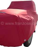 Peugeot - Car cover 2CV, colour red. High quality synthetic fibre, air-permeable. Specially make for
