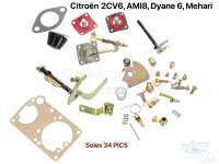 citroen 2cv carburetor gasket sets carburettor repair kit round P10709 - Image 1