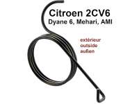 Citroen-2CV - Throttle valve spring for throttle valve shaft outside. First version, suitable for Citroe