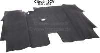 citroen 2cv carpet sets floor mats rubber mat front P18283 - Image 1